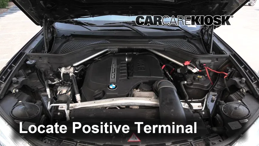2015 BMW X6 xDrive35i 3.0L 6 Cyl. Turbo Battery Jumpstart